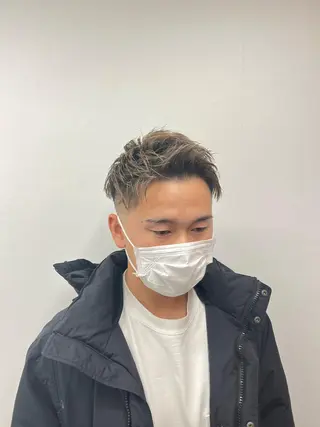 ショート メンズ 木下 紗綾のヘアスタイル