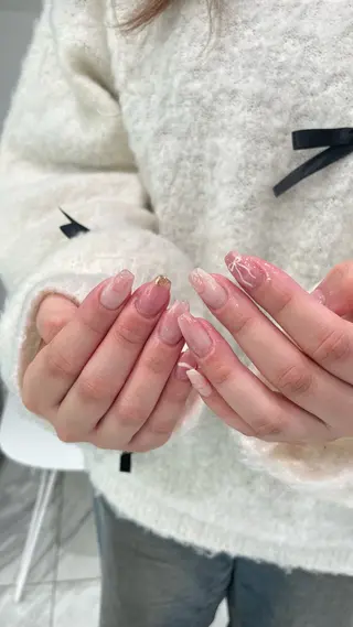 ネイル 【淡色color/ nail】maikoのネイルデザイン