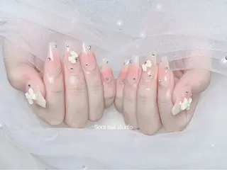 ネイル Sora nail 長さ出し専門店のネイルデザイン