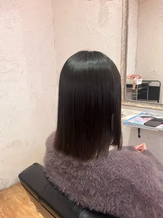ミディアム 佐竹 渚のヘアスタイル