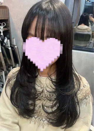 ロング こと 🐰のヘアスタイル