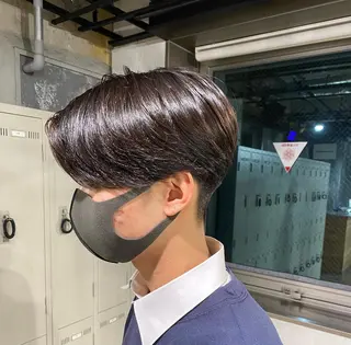 ショート カラー パーマ メンズ 【メンズサロン】 BLUCK 横浜のヘアスタイル