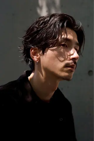 パーマ メンズ 山田 実来のヘアスタイル
