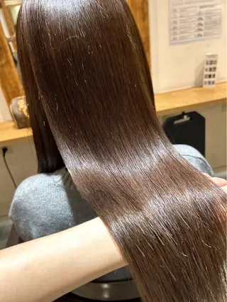 ロング カラー 髪質改善 艶髪矯正 エクステ かいり✂️のヘアスタイル