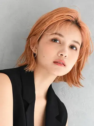 ショート カラー 菅野谷 琉那のヘアスタイル