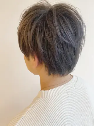 ショート カラー メンズ 千村 亮のヘアスタイル