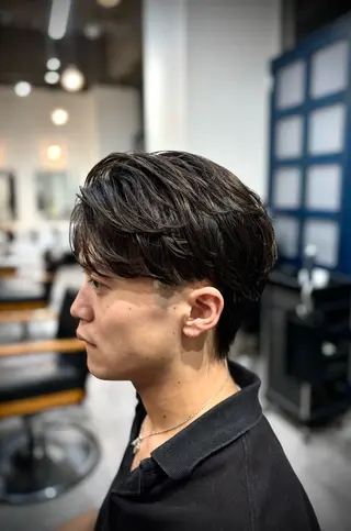 パーマ メンズ Shu ✄﻿/ giinii 横浜のヘアスタイル