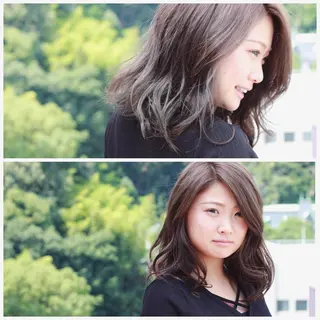 ミディアム カラー Viage （ビアージュ）のヘアスタイル