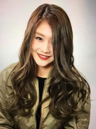 ミディアム カラー hair salon　k2のヘアスタイル