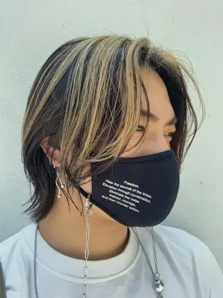 メンズ 大人レイヤー×艶髪 小久保　春暁のヘアスタイル