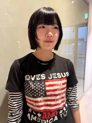 ショート rin☆ 似合わせカットのヘアスタイル