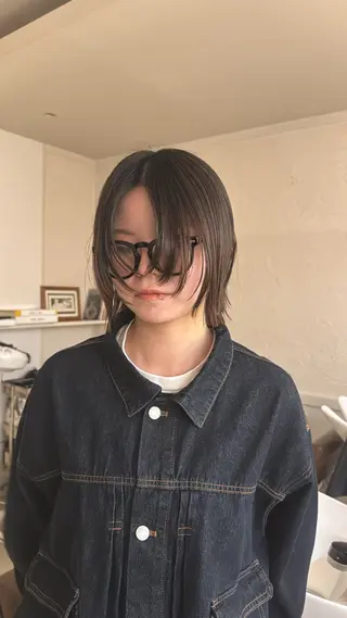 ミディアム kai🐇透明感 カラー/レイヤーのヘアスタイル