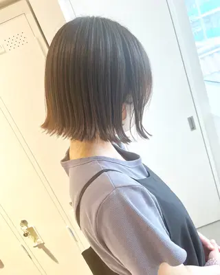 ミディアム 宮永 瑞樹のヘアスタイル