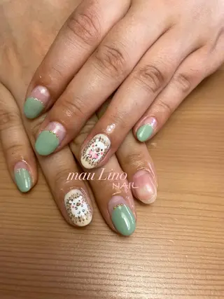 ネイル 宇都宮ネイルGELo nail KAORIのネイルデザイン