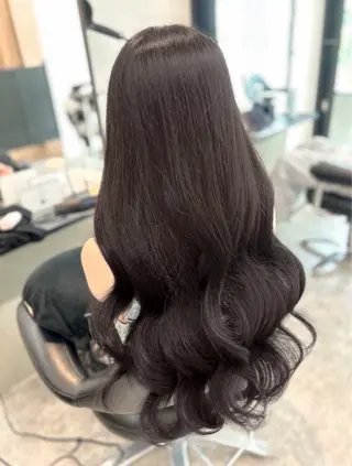 カラー 透明感カラー୨୧ 松山理桜🩰˖ ࣪⊹のヘアスタイル