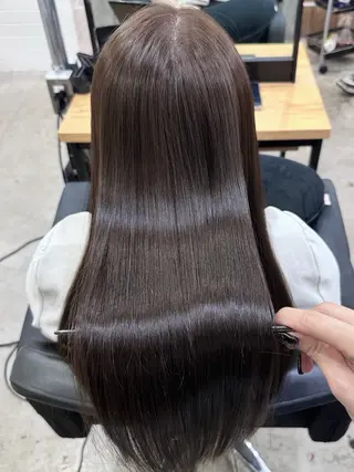 ロング カラー 浦谷洸成 艶カラー /酸性ストレートのヘアスタイル