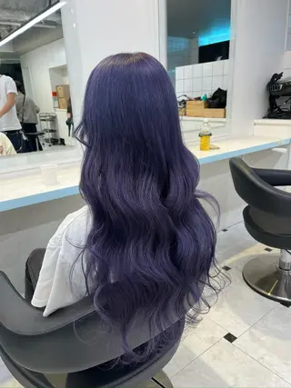 ロング カラー ブリーチカラー 🩵MIZUKIのヘアスタイル