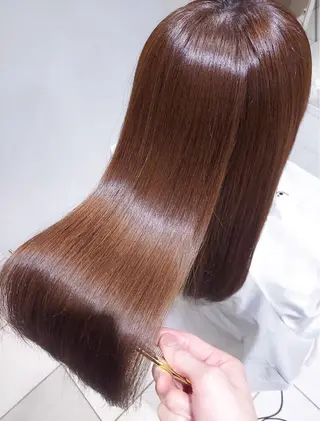 ロング 片野 愛梨のヘアスタイル