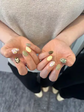 ネイル Sora  Nail 長さ出し専門店のネイルデザイン