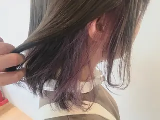セミロング カラー mayo 🐄🌈のヘアスタイル