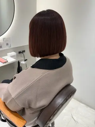ショート 髪質改善 縮毛矯正/ レイヤー/銀座/本木のヘアスタイル