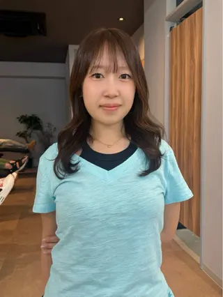 ミディアム 似合わせスタイル☁️ 堀内志茉🍀のヘアスタイル