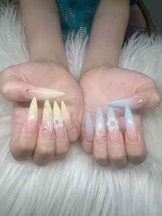 ネイル Lee Nails チップ長さだし専門店のネイルデザイン