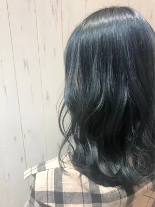 ミディアム カラー ヘアアレンジ 🥋men's 特化濱田憲史郎🌊のヘアスタイル