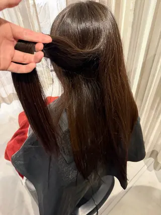 ロング 福山艶髪|髪質改善| 三宅星哉のヘアスタイル