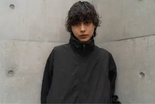 メンズ 曲がる縮毛矯正 バレイヤージュ森田のヘアスタイル