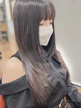 セミロング 柏 康孝のヘアスタイル