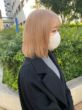 ミディアム カラー 🧡色落ちまで2度 楽しめる🧡ヨシキのヘアスタイル