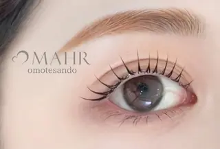 マツエク・マツパ MAHR omotesandoのマツエク・マツパデザイン