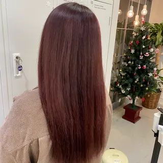 ロング カラー 河上 あかねのヘアスタイル