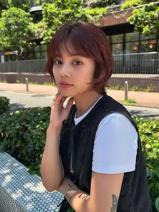 ショート 丸茂 聖名のヘアスタイル