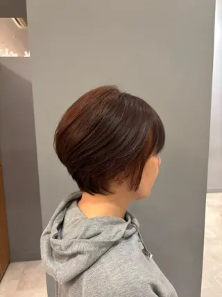 ショート 柏木 彩夏のヘアスタイル