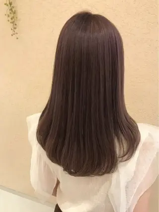 セミロング 平久保 唯那のヘアスタイル