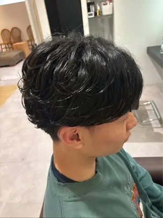 メンズ 艶髪✨透明感カラー 山本　遥斗のヘアスタイル