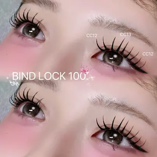 マツエク・マツパ 🎀マツエク/ 束感 𝑀𝐼𝑌𝑈🎀のマツエク・マツパデザイン