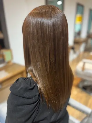ロング 田那部 晟のヘアスタイル