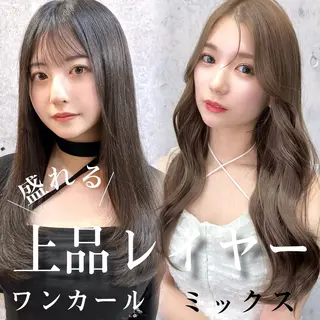 ロング 中顔面縮小/ 髪質改善/MaCoのヘアスタイル