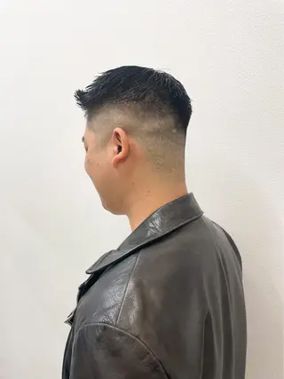 ショート メンズ メンズ専門ブリー チカラー⚡️リュウジのヘアスタイル
