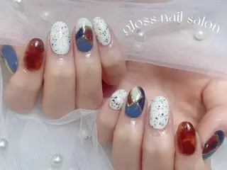 ネイル ゆり🌷 gloss nailのネイルデザイン