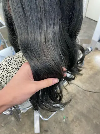 ロング カラー 韓国×網紅ヘア 🤍りん🤍のヘアスタイル
