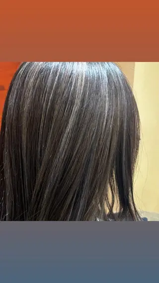 カラー 淡色┊︎ナチュラル 🧁奈那美🧁*.゜のヘアスタイル