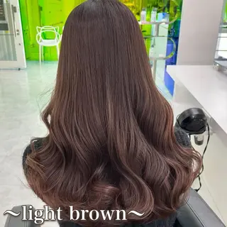 ロング カラー ヘアアレンジ 🫧モテる💗ダメー ジレスハイトーン🫧のヘアスタイル