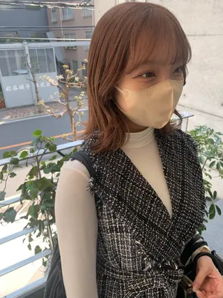 ミディアム カラー ヘアアレンジ メンズ キッズ 垢抜けカラー ヒロムのヘアスタイル
