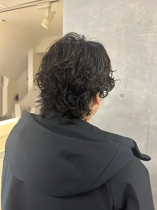 ショート パーマ メンズ satomi 𓂃𓈒𓏸のマツエク・マツパデザイン