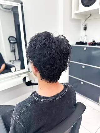 パーマ メンズ 天神/メンズ/カラー パーマ【佐々木凌平】のヘアスタイル