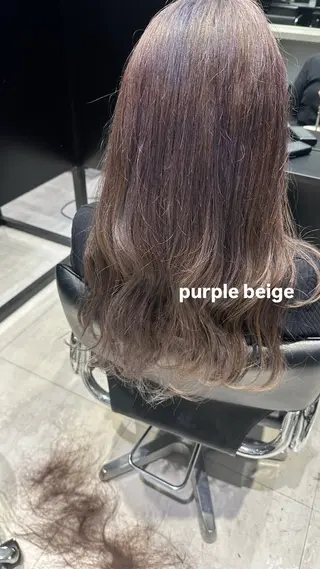 ロング カラー 天野 瑠真のヘアスタイル